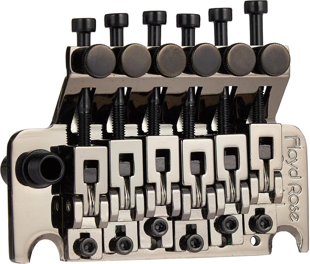 Floyd Rose 0385-048 Special Series Tremolo Bridge w/ R2BN Nut Black Nicke